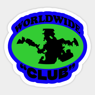 Worldwide Club Sticker